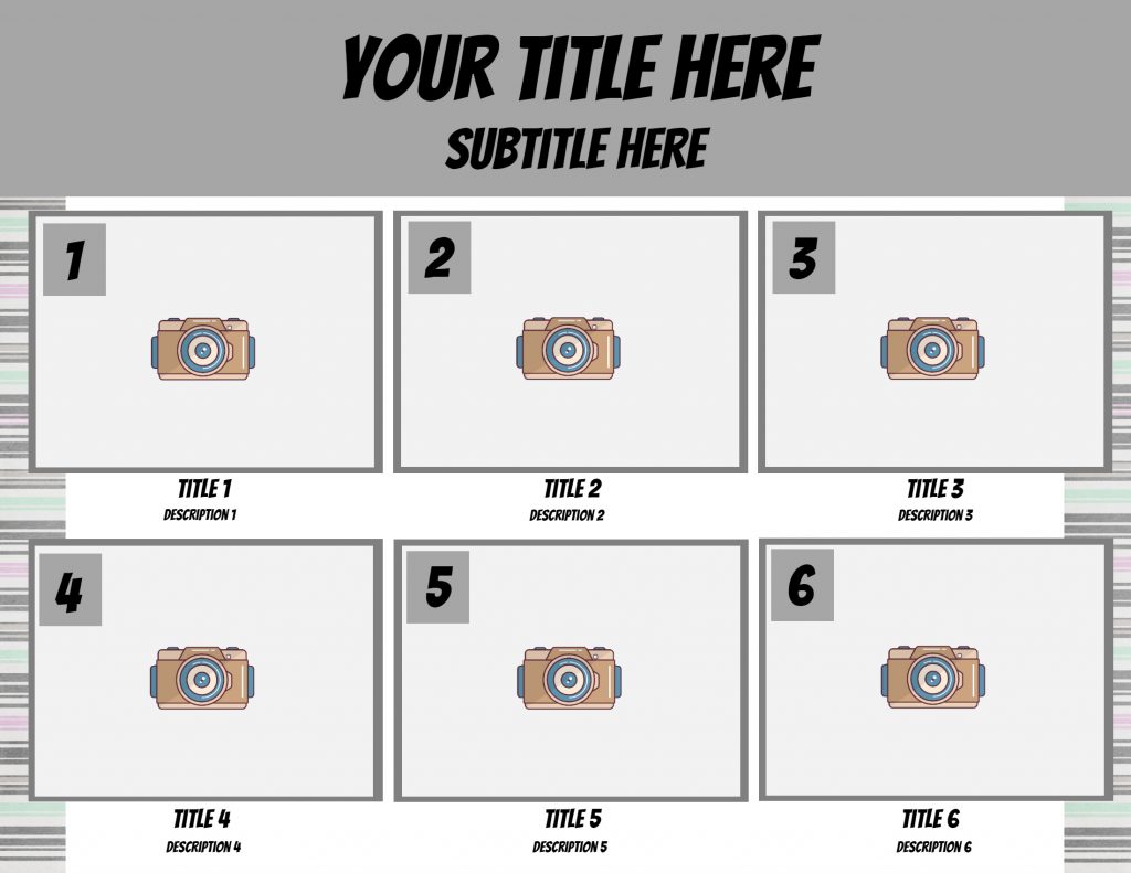 Storyboard template pdf