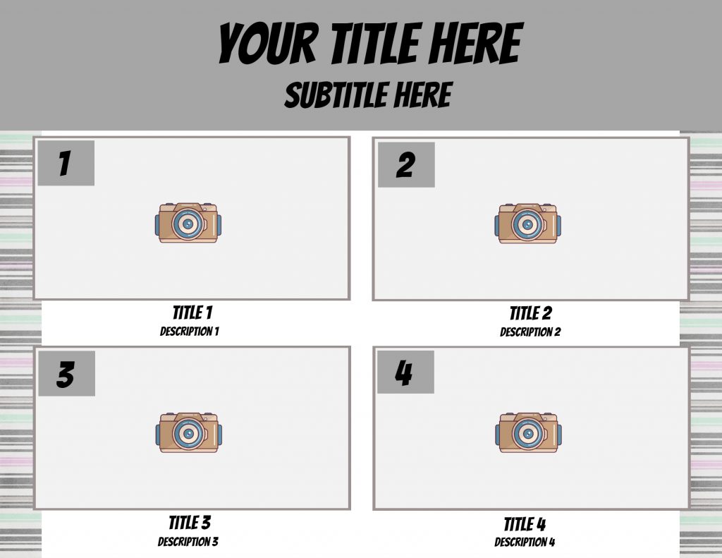 Storyboard template